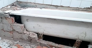 Демонтаж ванной комнаты в Салавате - стоимость работ от 835 руб. | Сварной-Слв